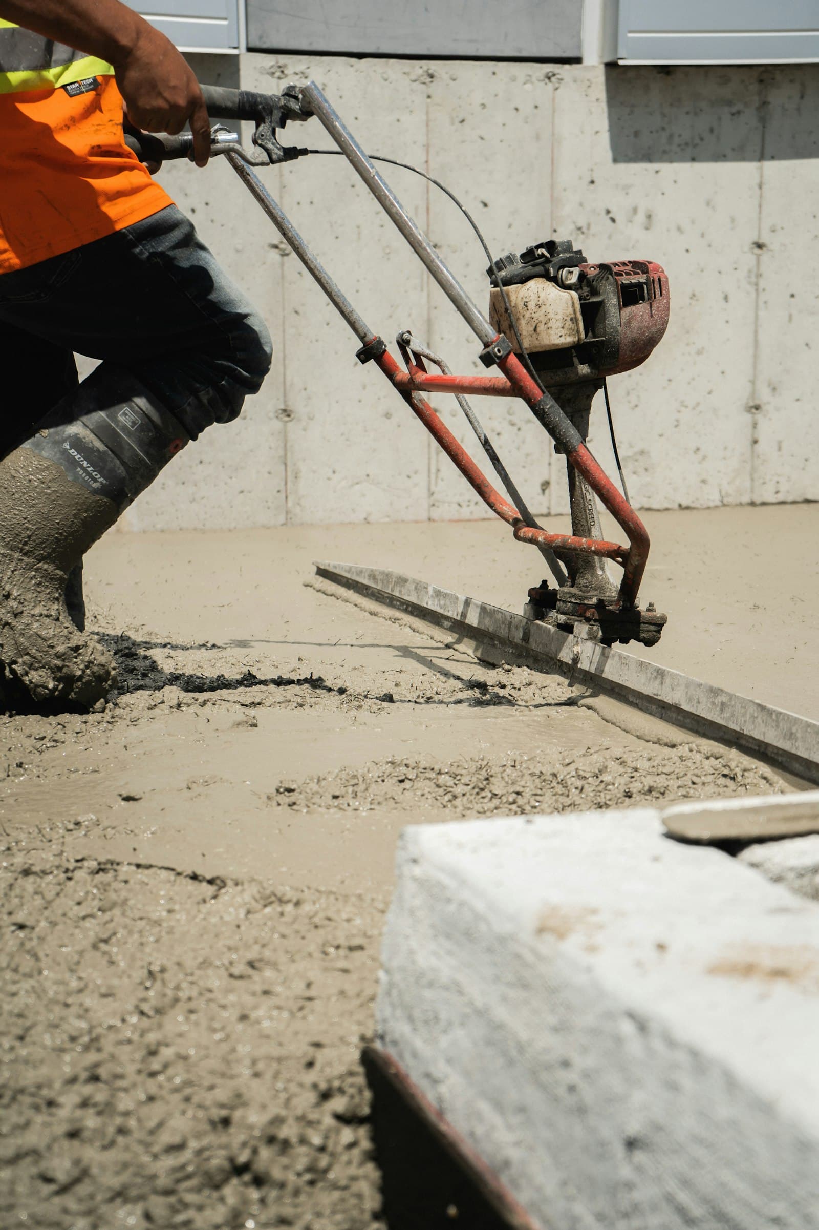 Example of concrete leveling & mudjacking work