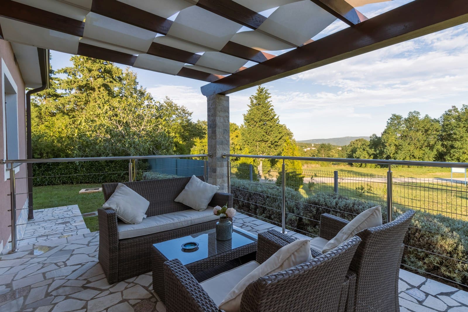 Example of concrete patios work
