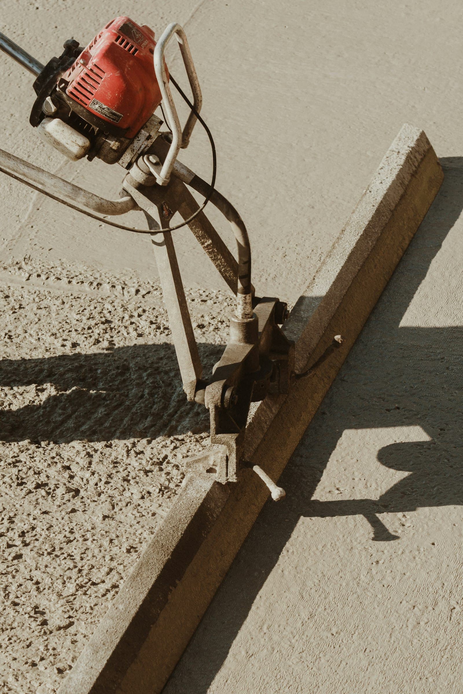 Example of concrete resurfacing work
