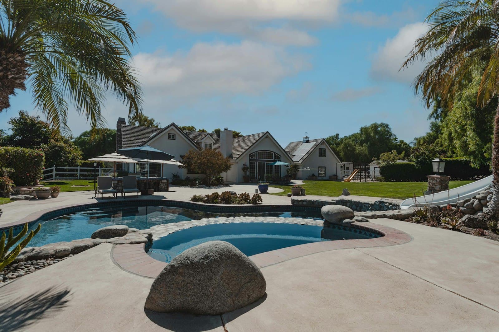 Example of pool deck installation & resurfacing work