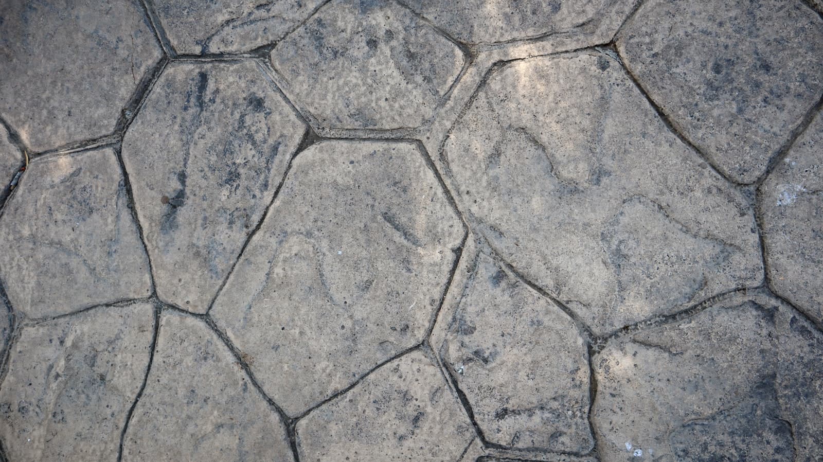 Example of stamped concrete work